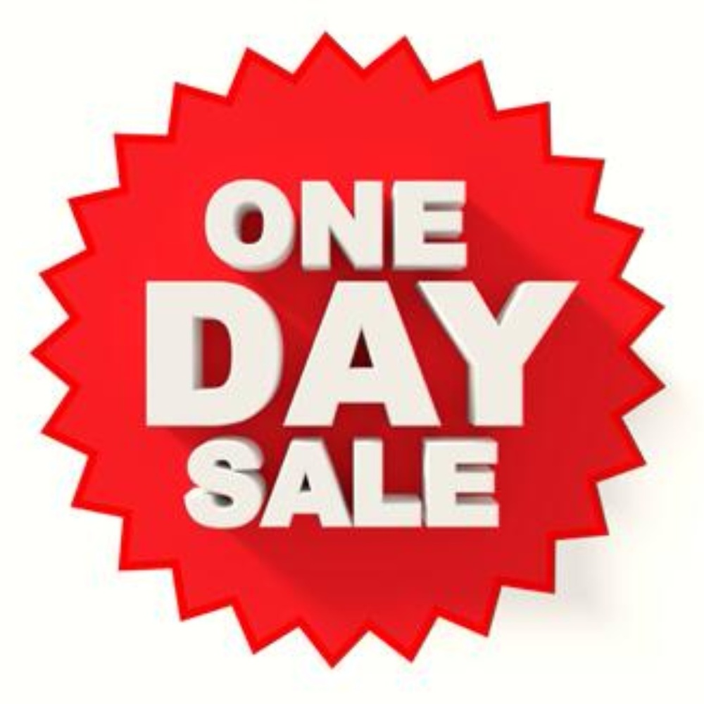 3 for $15 Today Only April 20. 2018